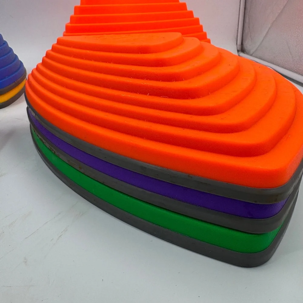 Gonge Balancing River Stones Hilltops Kids OS Multicolor 10 pc Set Non-Slip Pods